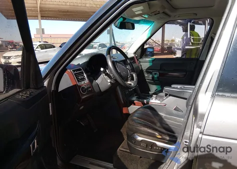 2007 Land Rover Range Rover Supercharged из США, поврежденный, VIN SALMF134X7A261296